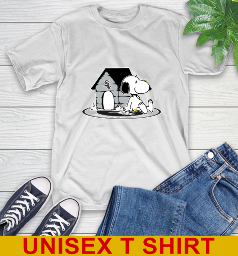 MLB Baseball Chicago White Sox Snoopy The Peanuts Movie Shirt T-Shirt