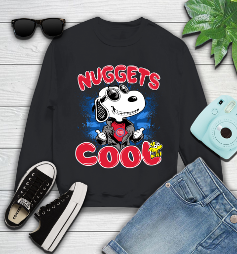NBA Basketball Detroit Pistons Cool Snoopy Shirt Youth Sweatshirt