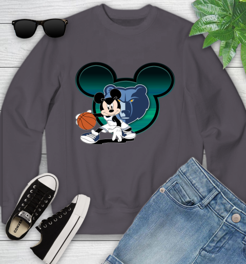 NBA Memphis Grizzlies Mickey Mouse Disney Basketball Youth Sweatshirt 6