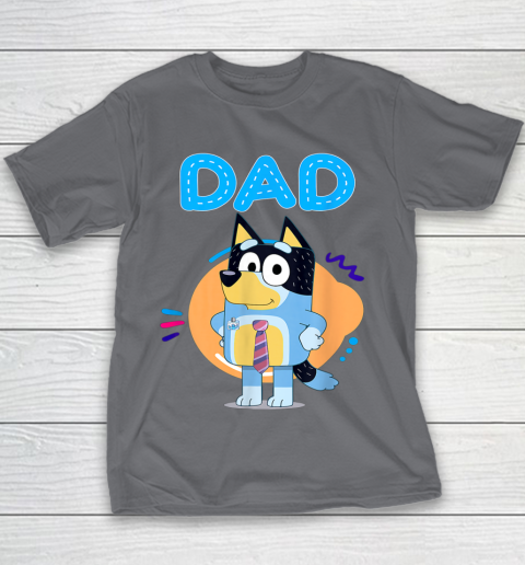 Family Blueys Love Dad Love Mom Blueys Love Mom Youth T-Shirt 5