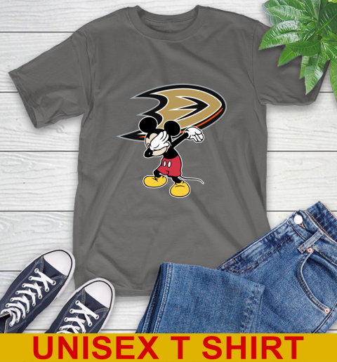 Anaheim Ducks NHL Hockey Dabbing Mickey Disney Sports T-Shirt 8