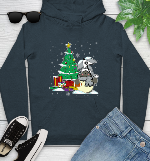 Oakland Raiders NFL Football Cute Tonari No Totoro Christmas Sports Youth Hoodie 10