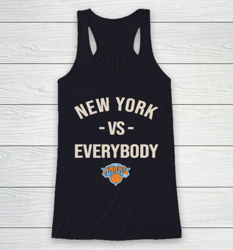 New York Knicks Vs Everybody Racerback Tank 7