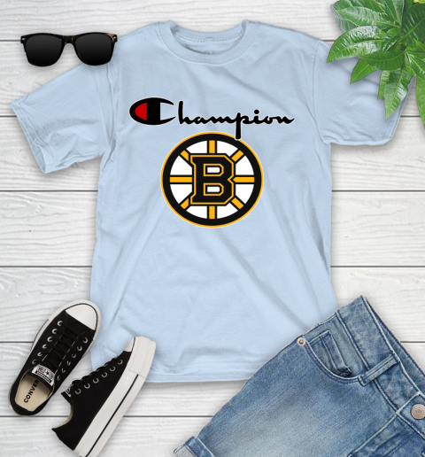 NHL Hockey Boston Bruins Champion Shirt Youth T-Shirt 5