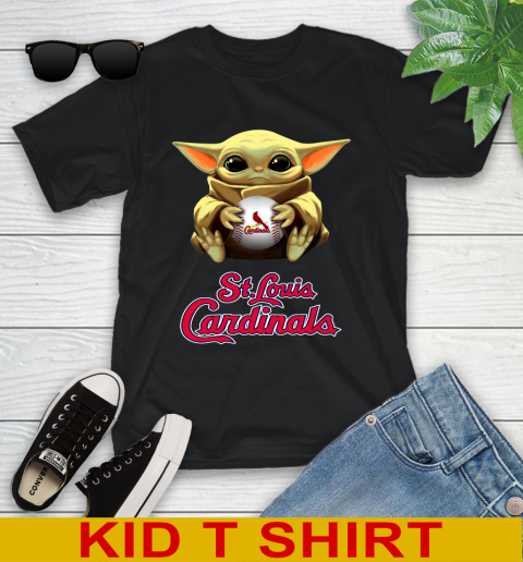 MLB Baseball St.Louis Cardinals Star Wars Baby Yoda Shirt 102