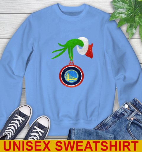 Golden State Warriors Grinch Merry Christmas NBA Basketball Sweatshirt 11