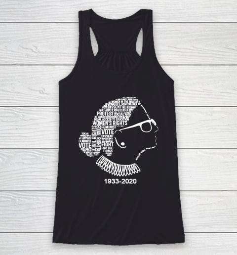 Notorious RBG 1933  2020 Shirt Ruth Bader Ginsburg RIP Racerback Tank