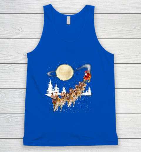 Golden Retriever Reindeer Christmas Tank Top 4