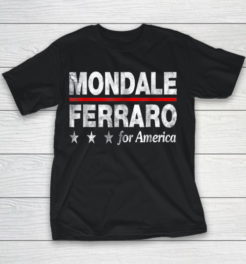 Walter Mondale Geraldine Ferraro Youth T-Shirt