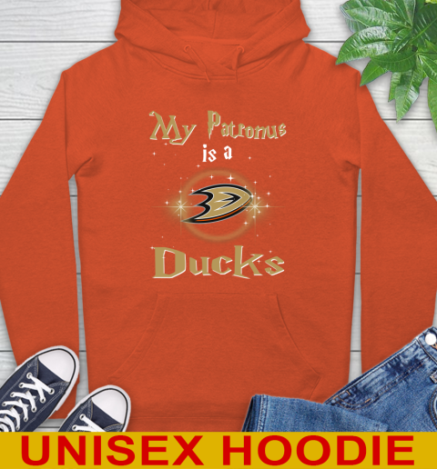 NHL Hockey Harry Potter My Patronus Is A Anaheim Ducks Hoodie 4