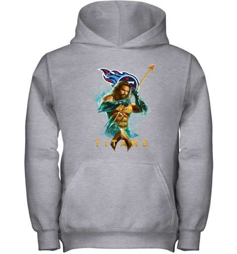 NFL Tennessee Titans Aquaman DC Football Sports 5xqp6S0F0ot youth hoodie 43 95 151514 front sport grey