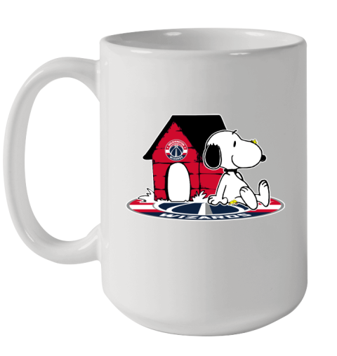 NBA Basketball Washington Wizards Snoopy The Peanuts Movie Shirt Ceramic Mug 15oz