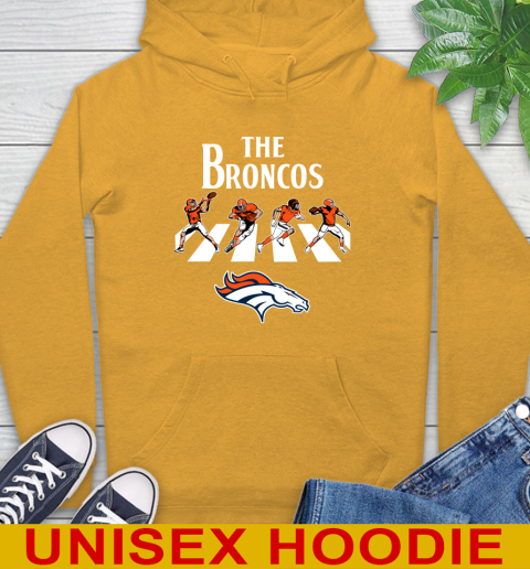 NFL Football Denver Broncos The Beatles Rock Band Shirt Hoodie 2