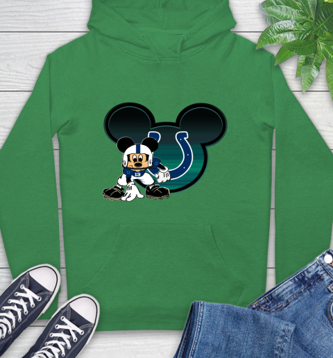 NFL Indianapolis Colts Mickey Mouse Disney Football T Shirt Hoodie 8