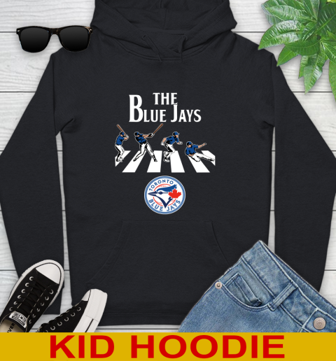 MLB Baseball Toronto Blue Jays The Beatles Rock Band Shirt Youth Hoodie