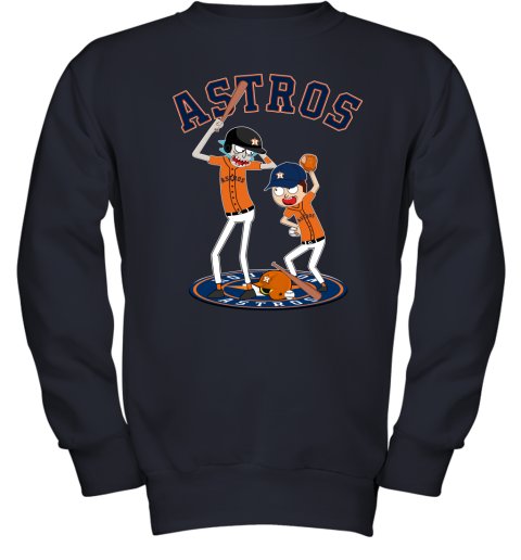 MLB Houston Astros Rick And Morty Baseball - Rookbrand