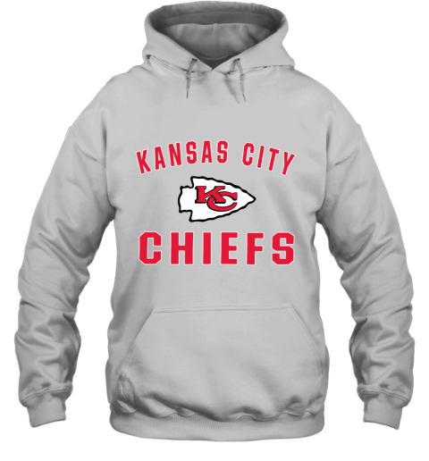 Kansas City Chiefs NFL Pro Line Gray Victory Arch Hoodie