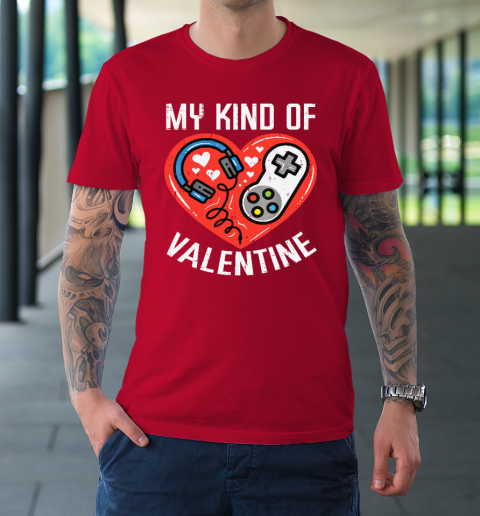 My Kind Valentine Gamer Valentines Day Gaming T-Shirt 8