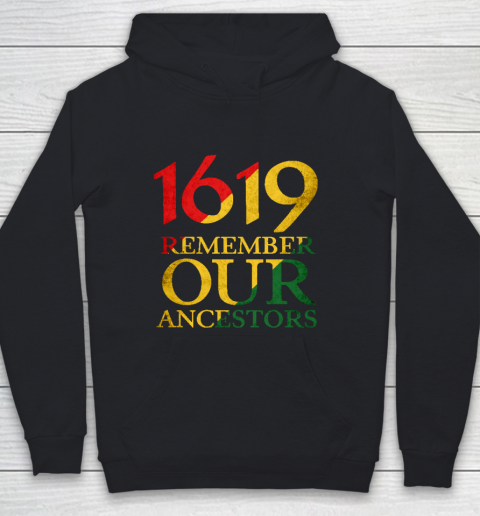 1619 Remember Our Ancestors Youth Hoodie