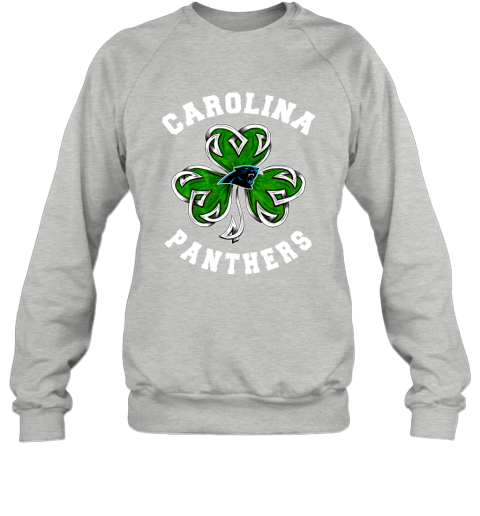 NFL Carolina Panthers Three Leaf Clover St Patrick's Day Football Sports T  Shirt - Freedomdesign