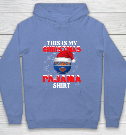 New York Knicks This Is My Christmas Pajama Shirt NBA Youth Hoodie 8