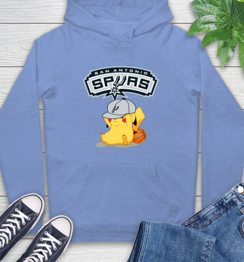 NBA Pikachu Basketball Sports San Antonio Spurs Hoodie 11
