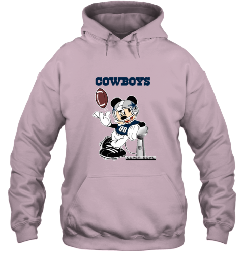 Dallas Cowboys Football Mickey Mouse 3D Hoodie Nfl Sweatshirt