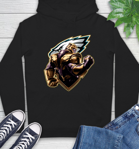 NFL Thanos Avengers Endgame Football Sports Philadelphia Eagles Hoodie 2