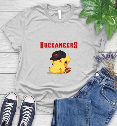 NFL Pikachu Football Tampa Bay Buccaneers Women's T-Shirt