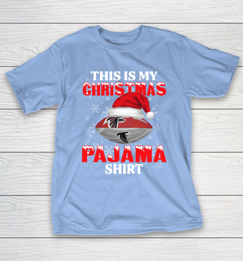 Atlanta Falcons This Is My Christmas Pajama Shirt NFL T-Shirt 10
