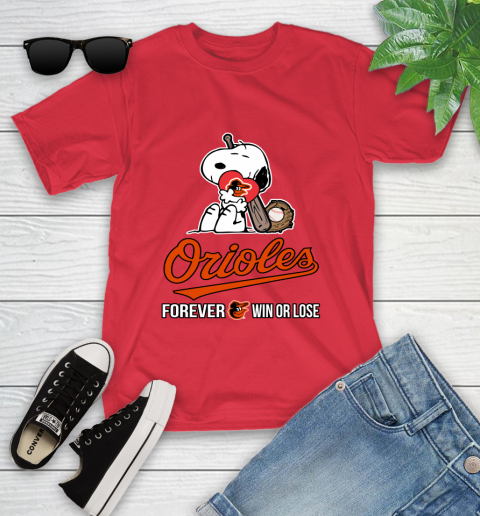 MLB The Peanuts Movie Snoopy Forever Win Or Lose Baseball Baltimore Orioles 112