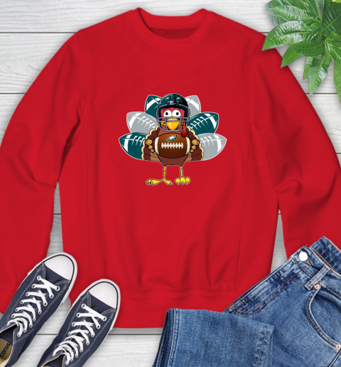 Philadelphia Eagles Turkey Thanksgiving Day Sweatshirt 10