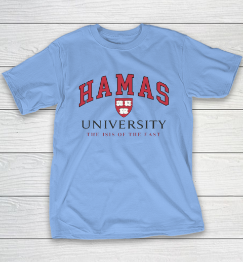 Hamas University Funny Youth T-Shirt 8