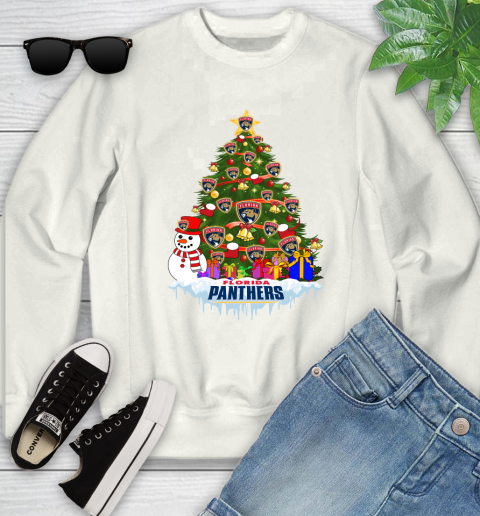 Florida Panthers Merry Christmas NHL Hockey Sports Youth Sweatshirt