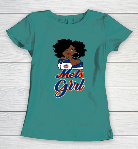 New York Metss Girl MLB Women's T-Shirt 12