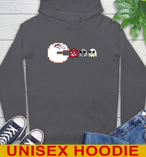 Denver Broncos NFL Football Pac Man Champion Hoodie 7