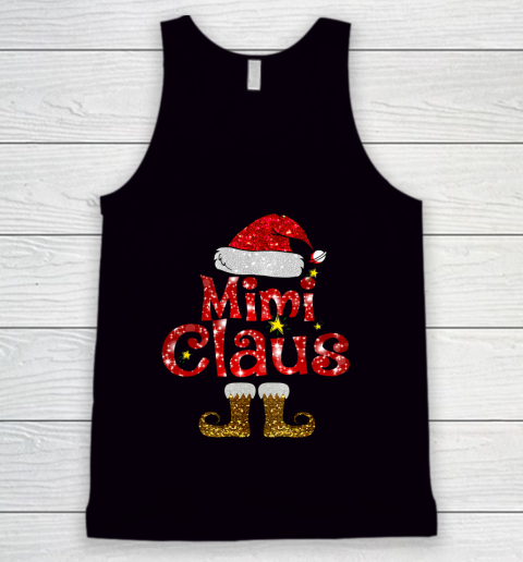 Funny Santa Mimi Claus Merry Christmas Tank Top