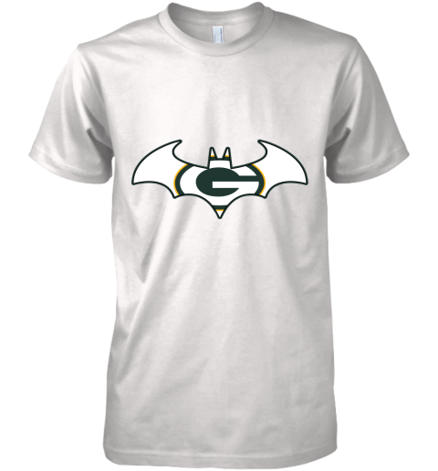 We Are The Green Bay Packers Batman NFL Mashup Premium Men's T-Shirt
