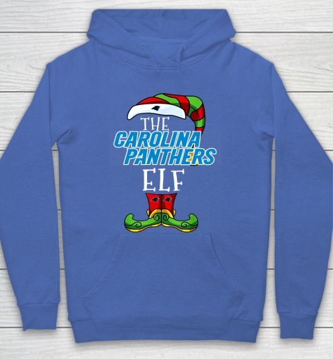 Carolina Panthers Christmas ELF Funny NFL Hoodie 6