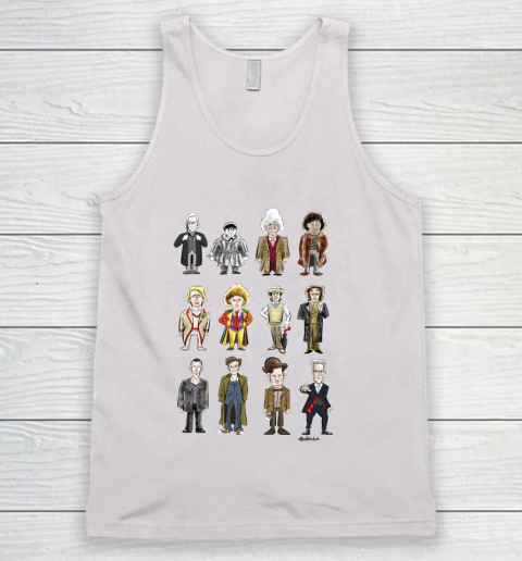 Doctor Who Shirt The 12 Doctors Tank Top