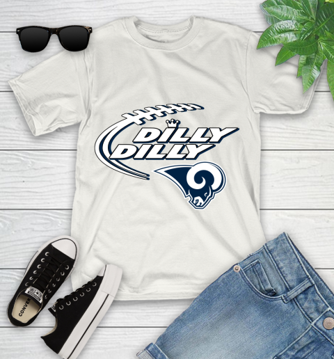 NFL Los Angeles Rams Dilly Dilly Football Sports Youth T-Shirt
