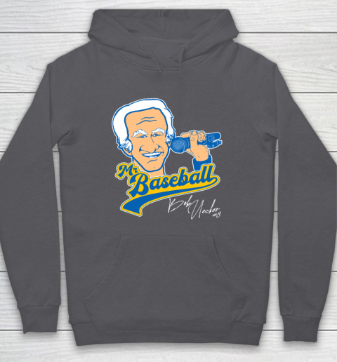 Bob Uecker  Mr Baseball Front Row Legend Hoodie 4