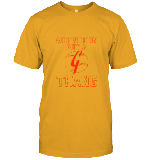 nrrq womens san francisco baseball vintage sf the city giant jersey t shirt 60 front gold