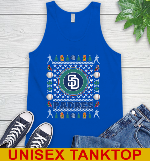 San Diego Padres Merry Christmas MLB Baseball Loyal Fan Tank Top 4