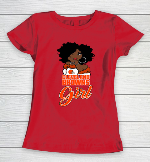 Cleveland Browns Girl NFL Women's T-Shirt