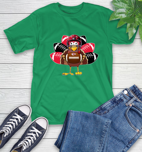 Kansas City Chiefs Turkey Thanksgiving Day T-Shirt 7