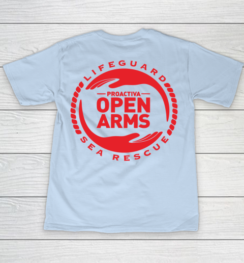 Open Arms Pep Guardiola - Print On Front And Back Youth T-Shirt 12