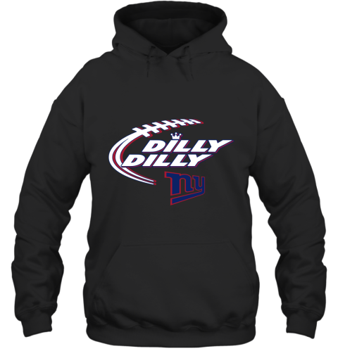 NFL New York Giants Dilly Dilly Football Sports 33UAmEYTWuW hoodie 23 95 151514 front black