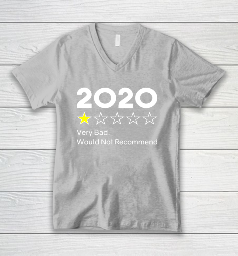 2020 One Star Very Bad Would Not Recommend V-Neck T-Shirt 3