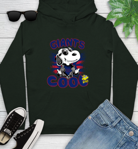 NFL Football New York Giants Cool Snoopy Shirt Youth Hoodie 12